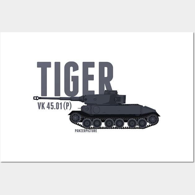 Tiger P Wall Art by Panzerpicture